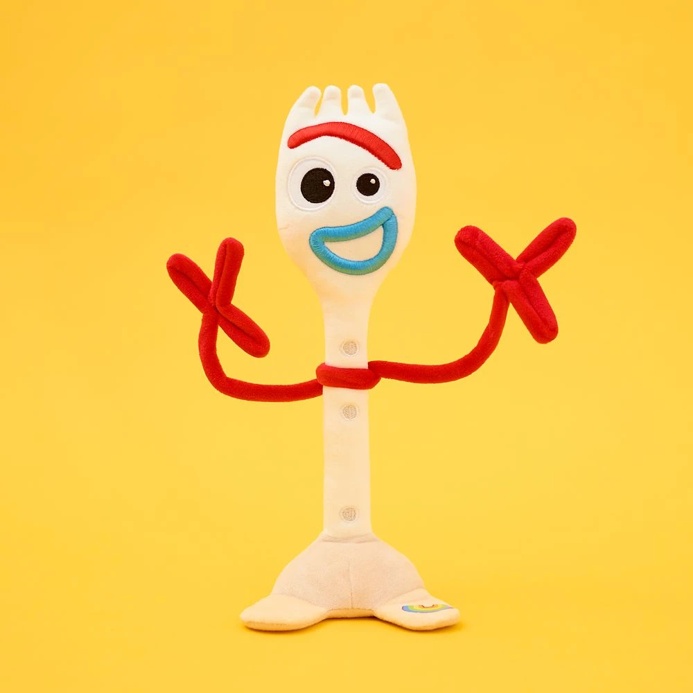 Disney Forky Plush – Toy Story 4 – Small – 11'' 2 Disney Forky Plush – Toy Story 4 – Small – 11'' - Image 2