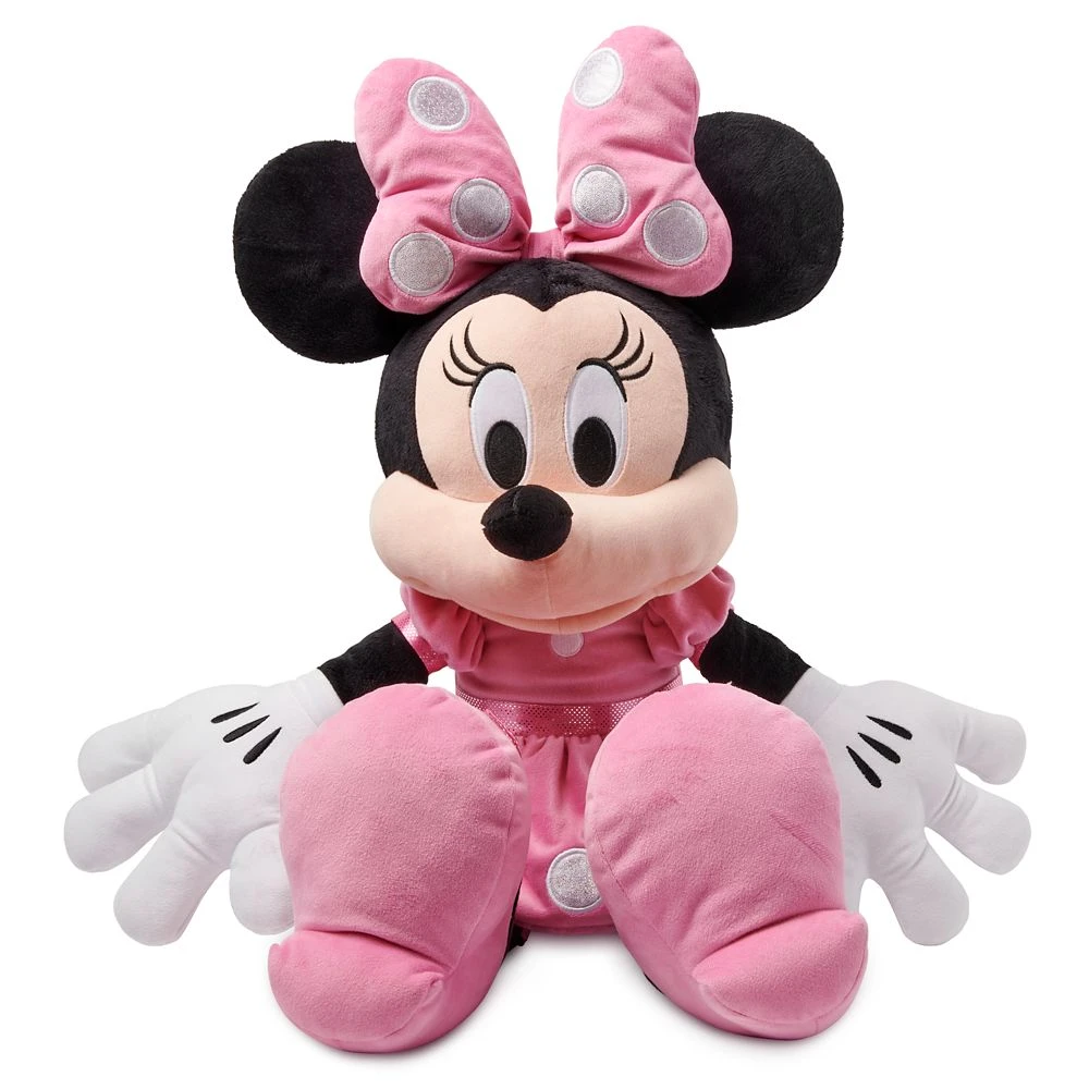 Disney Minnie Mouse Plush – Pink – Large 21 1/4'' 3 Disney Minnie Mouse Plush – Pink – Large 21 1/4'' - Image 3