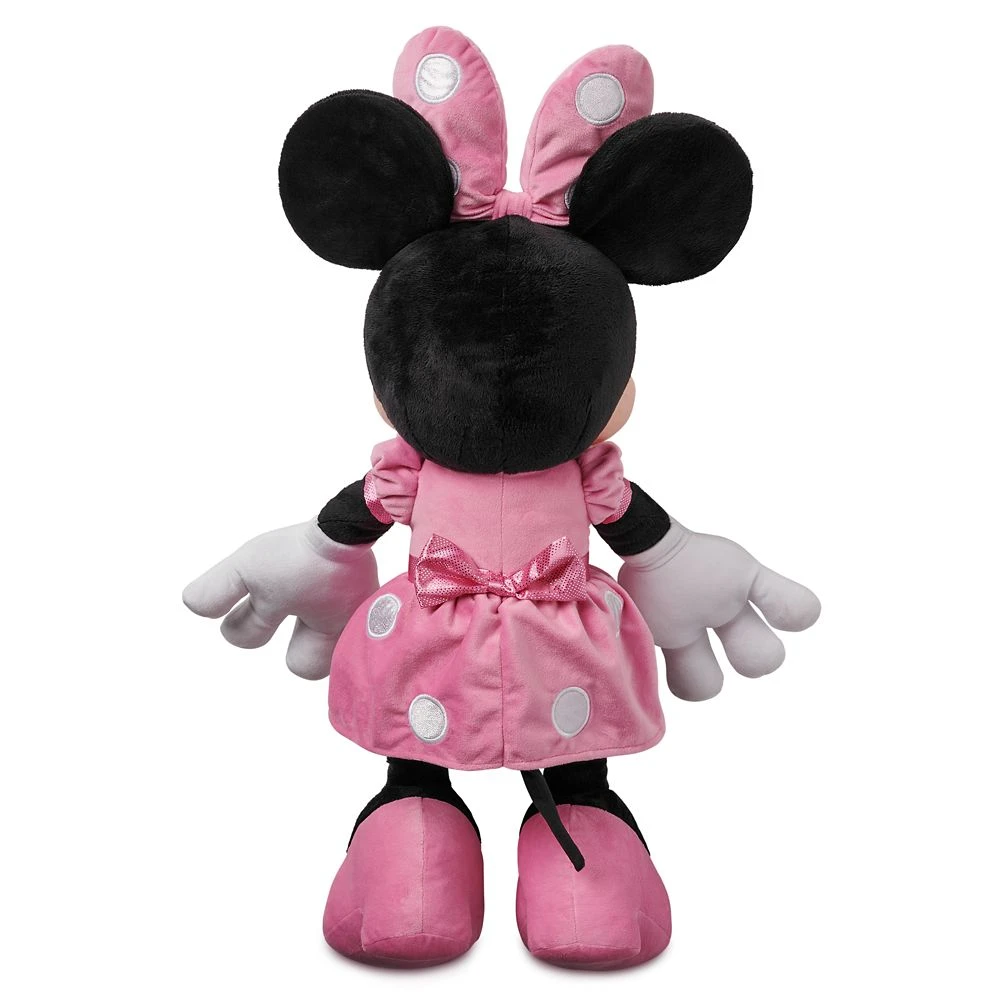 Disney Minnie Mouse Plush – Pink – Large 21 1/4'' 4 Disney Minnie Mouse Plush – Pink – Large 21 1/4'' - Image 4