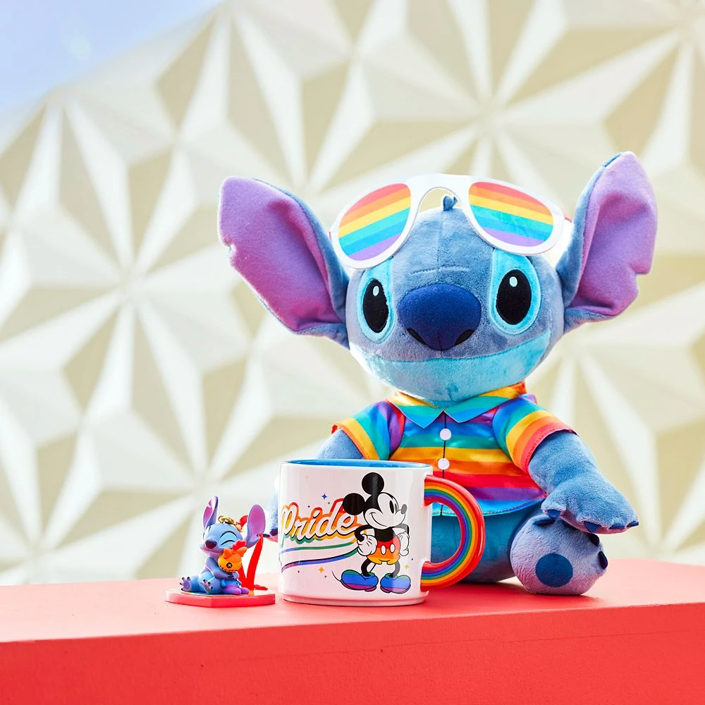 Stitch Plush – Disney Pride Collection – Medium 12 1/2'' 2 Stitch Plush – Disney Pride Collection – Medium 12 1/2'' - Image 2