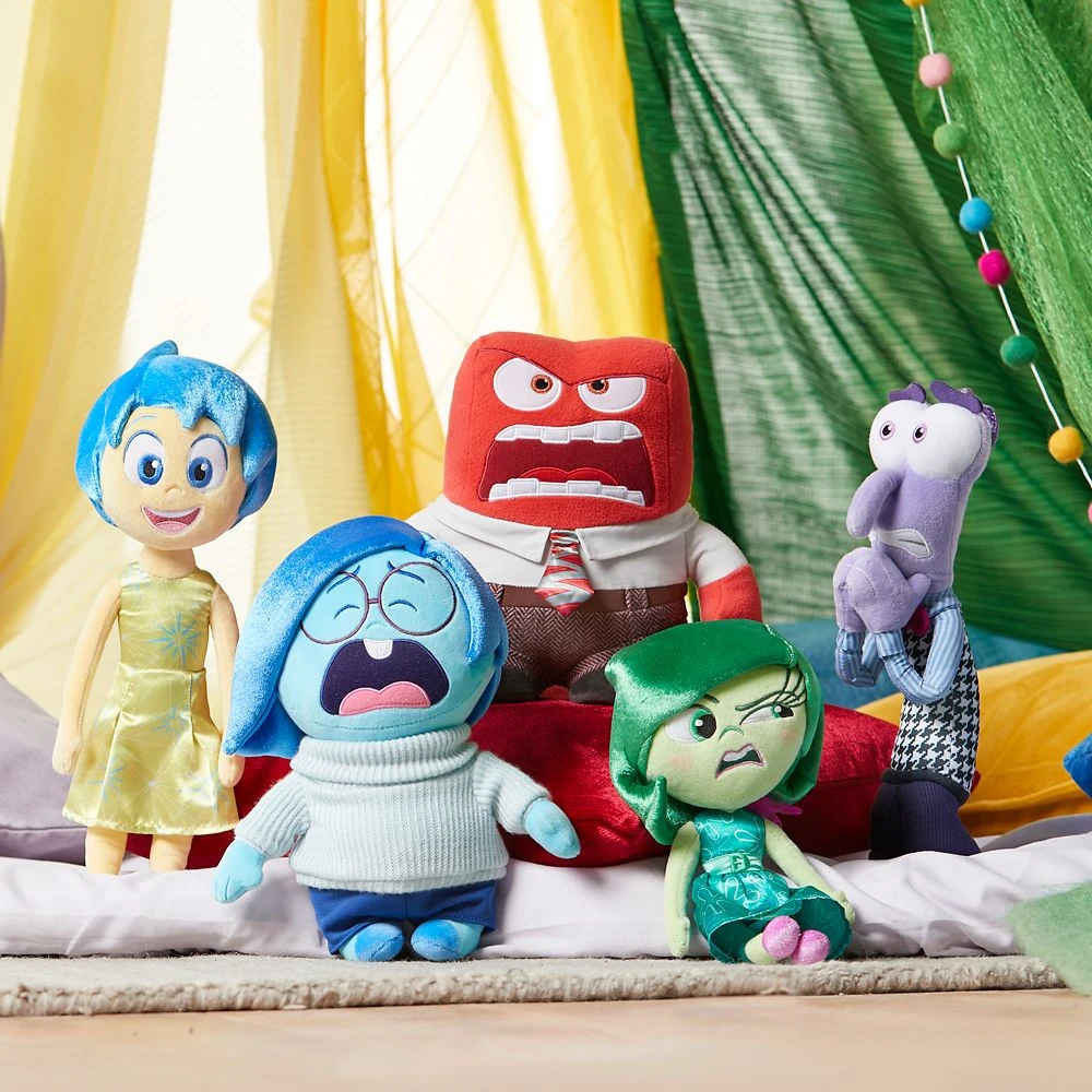 Disney Fear Plush – Inside Out 2 – Small 12 3/4'' 2 Disney Fear Plush – Inside Out 2 – Small 12 3/4'' - Image 2