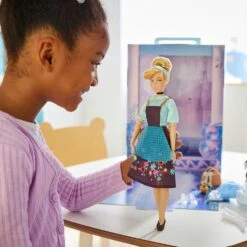 Cinderella Disney Story Doll – 11 1/2'' -Fashion Clothing Store 1610040902064 2