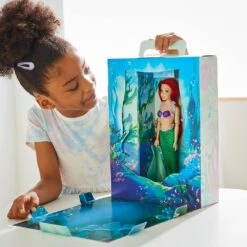 Ariel Disney Story Doll – The Little Mermaid – 11'' -Fashion Clothing Store 1610040902074 4