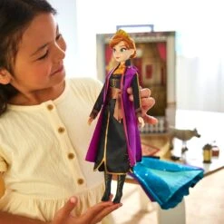 Anna Disney Story Doll – Frozen – 11 1/2'' -Fashion Clothing Store 1610040902077 2
