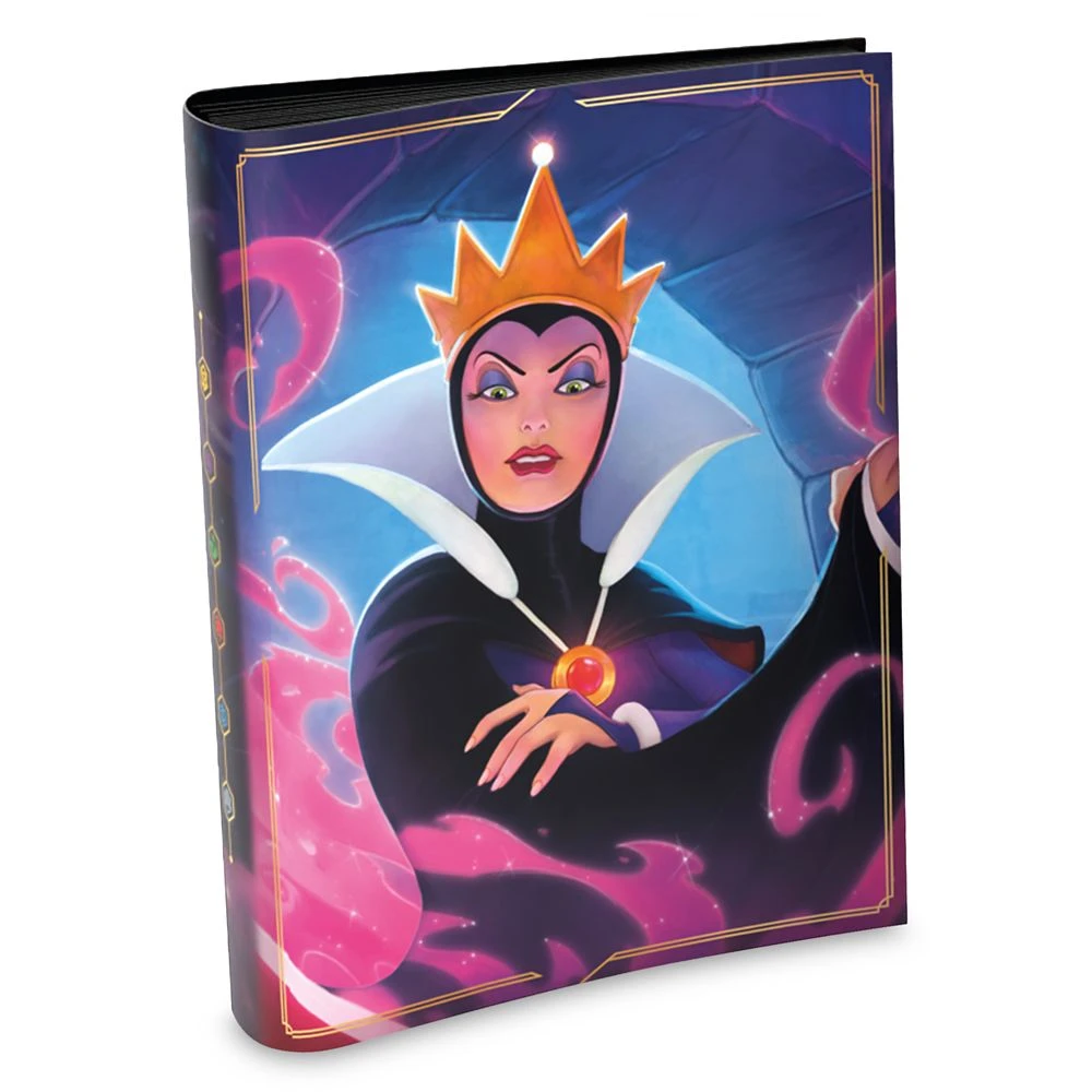 Evil Queen Lorebook Card Portfolio By Ravensburger – Disney Lorcana Trading Card Game – Snow White And The Seven Dwarfs 2 Evil Queen Lorebook Card Portfolio By Ravensburger – Disney Lorcana Trading Card Game – Snow White And The Seven Dwarfs - Image 2
