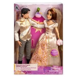 Disney Rapunzel And Eugene Wedding Doll Set – Tangled -Fashion Clothing Store 1612040900062 5