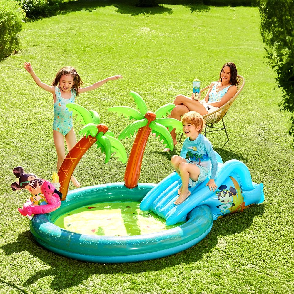 Disney Mickey And Minnie Mouse Inflatable Splash Pad 2 Disney Mickey And Minnie Mouse Inflatable Splash Pad - Image 2