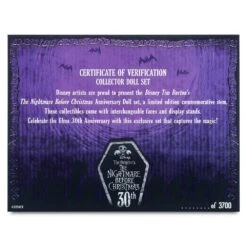 Disney The Nightmare Before Christmas 30th Anniversary Limited Edition Doll Set 19 Disney The Nightmare Before Christmas 30th Anniversary Limited Edition Doll Set -Fashion Clothing Store 1614040900025 8