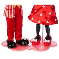 Disney Mickey Mouse And Minnie Mouse Valentine's Day Limited Edition Doll Set – 12'' 15 Disney Mickey Mouse And Minnie Mouse Valentine's Day Limited Edition Doll Set – 12'' -Fashion Clothing Store 1614040900058 5