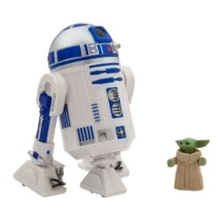 Disney Luke Skywalker, R2-D2 And Grogu Talking Action Figure Set – Star Wars Power Force – 10'' H -Fashion Clothing Store 1713047620027 2