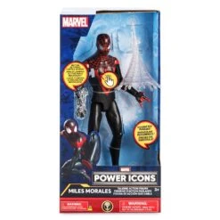 Disney Miles Morales Spider-Man Talking Action Figure – Marvel Power Icons -Fashion Clothing Store 1713047620049 6