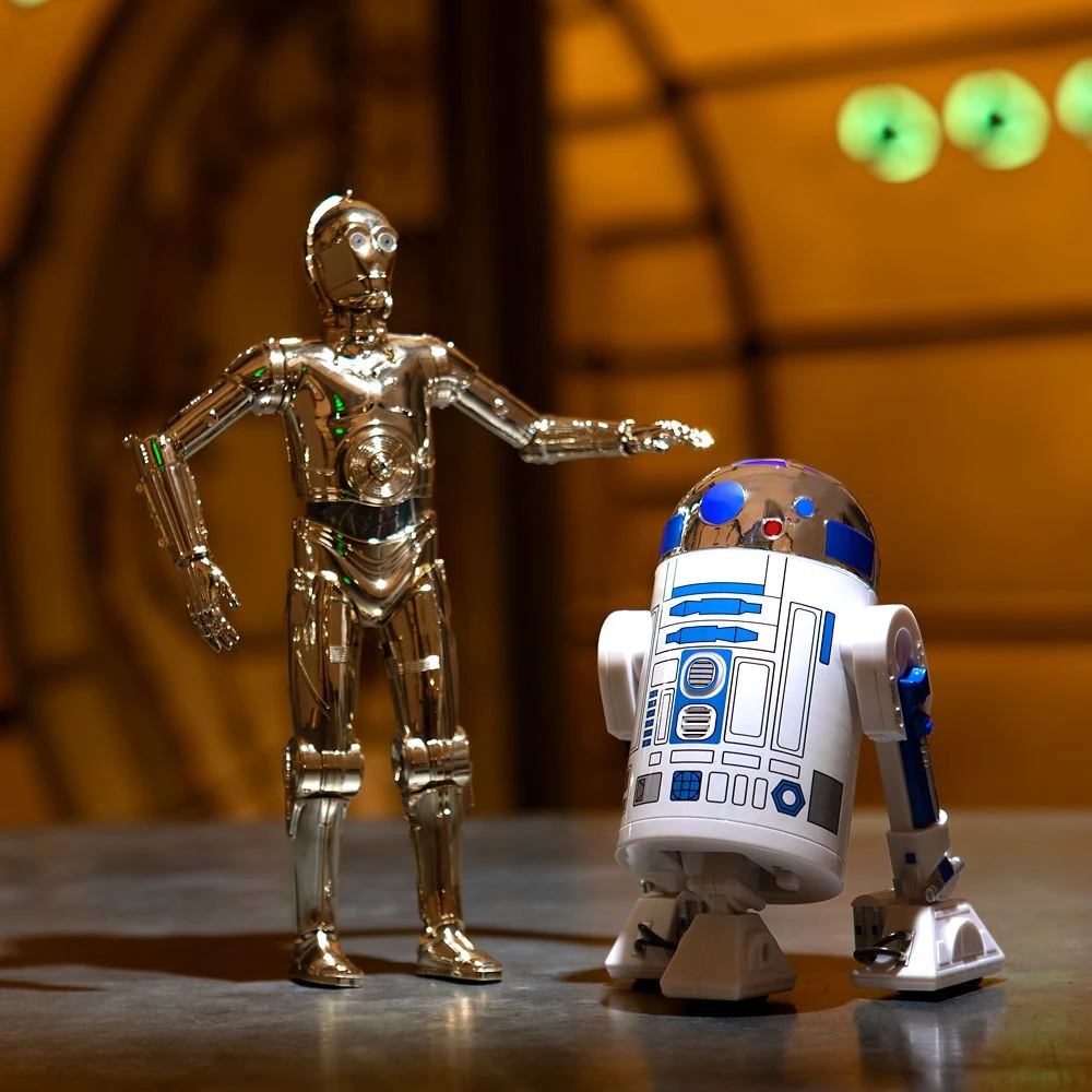 Disney C-3PO And R2-D2 Talking Action Figure Set – Classic Edition – Star Wars 3 Disney C-3PO And R2-D2 Talking Action Figure Set – Classic Edition – Star Wars - Image 3