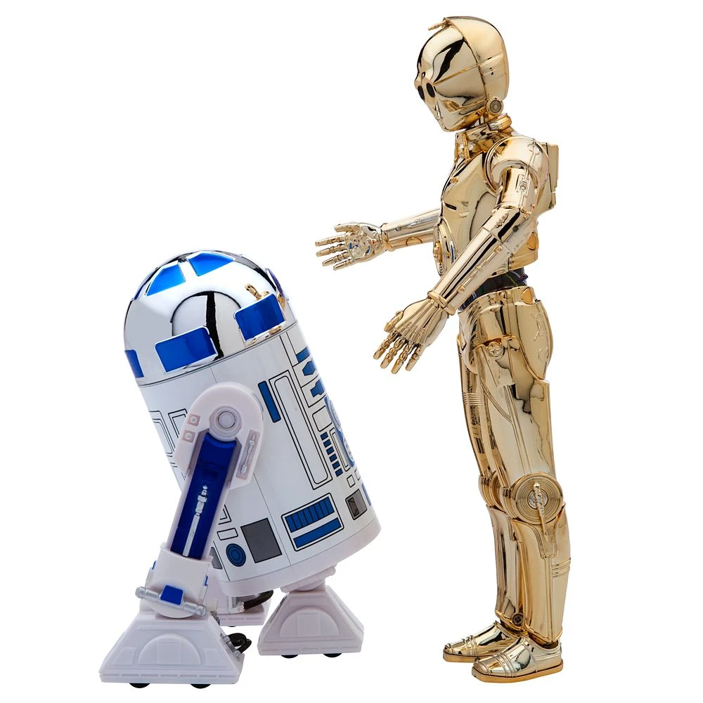 Disney C-3PO And R2-D2 Talking Action Figure Set – Classic Edition – Star Wars 5 Disney C-3PO And R2-D2 Talking Action Figure Set – Classic Edition – Star Wars - Image 5