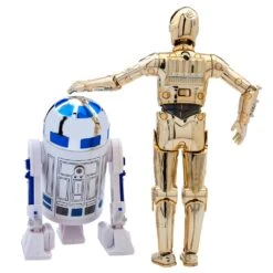 Disney C-3PO And R2-D2 Talking Action Figure Set – Classic Edition – Star Wars 12 Disney C-3PO And R2-D2 Talking Action Figure Set – Classic Edition – Star Wars -Fashion Clothing Store 1713047620111 5