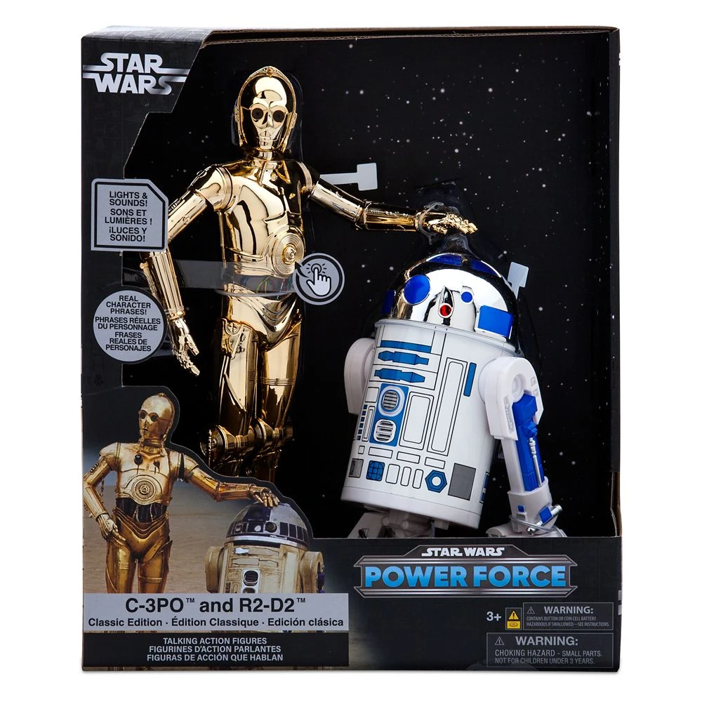 Disney C-3PO And R2-D2 Talking Action Figure Set – Classic Edition – Star Wars 7 Disney C-3PO And R2-D2 Talking Action Figure Set – Classic Edition – Star Wars - Image 7
