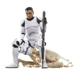 Disney Phase II Clone Trooper And Battle Droid Action Figure Set – Star Wars: The Clone Wars – The Black Series -Fashion Clothing Store 1713048380097 6