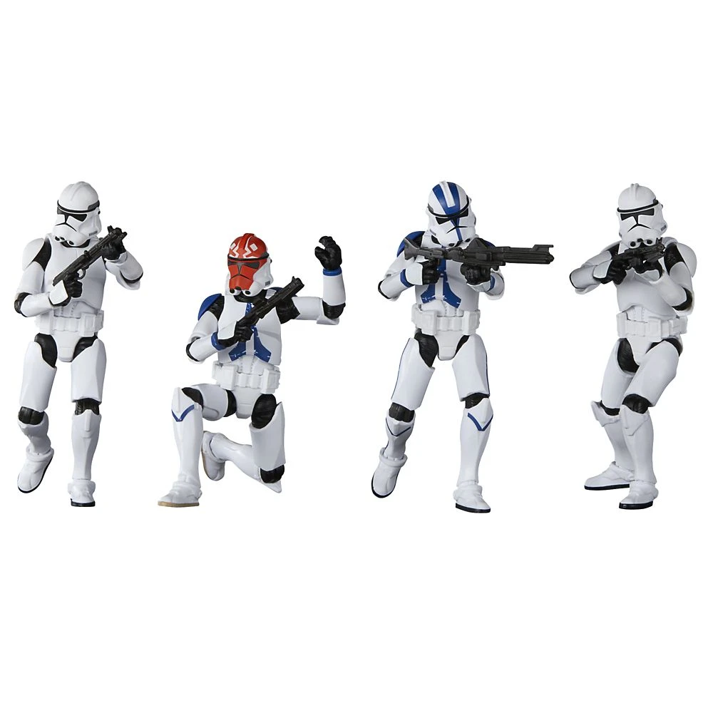 Disney Star Wars: The Vintage Collection Phase II Clone Trooper Action Figure Set By Hasbro 4 Disney Star Wars: The Vintage Collection Phase II Clone Trooper Action Figure Set By Hasbro - Image 4