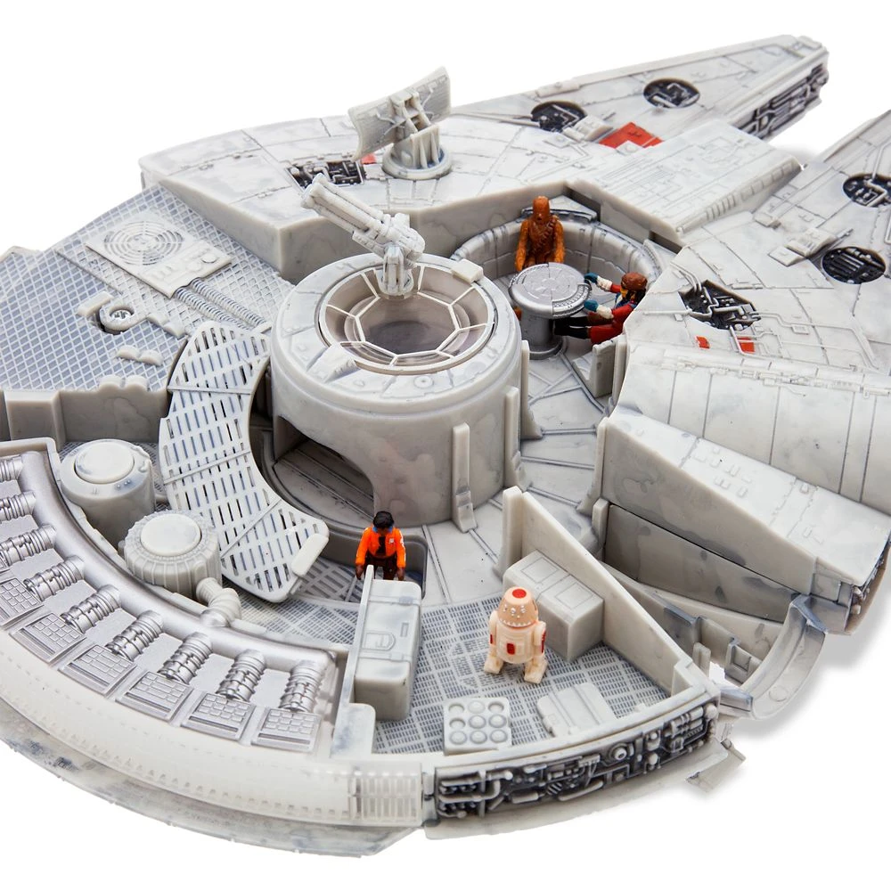Disney Star Wars Micro Galaxy Squadron Galaxy's Edge Millennium Falcon Vehicle 2 Disney Star Wars Micro Galaxy Squadron Galaxy's Edge Millennium Falcon Vehicle - Image 2