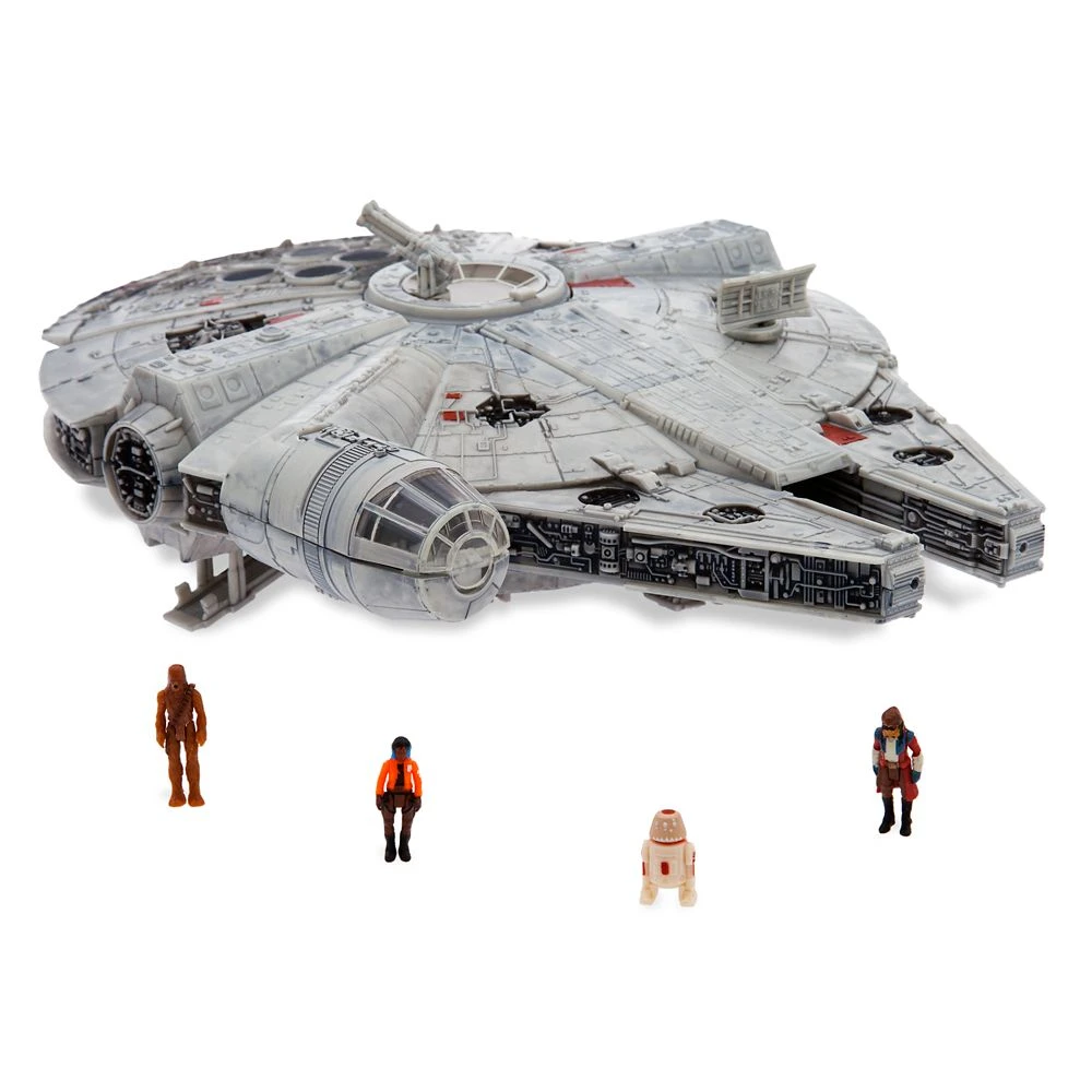 Disney Star Wars Micro Galaxy Squadron Galaxy's Edge Millennium Falcon Vehicle 1 Disney Star Wars Micro Galaxy Squadron Galaxy's Edge Millennium Falcon Vehicle