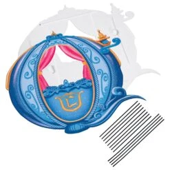 Disney Cinderella Coach Wheelchair Cover Set By Disguise -Fashion Clothing Store 2842048379050 5