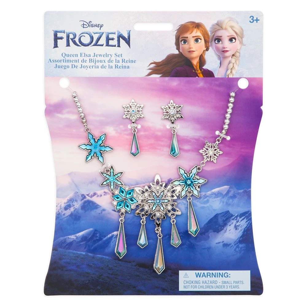 Disney Elsa Costume Jewelry Set – Frozen 2 Disney Elsa Costume Jewelry Set – Frozen - Image 2