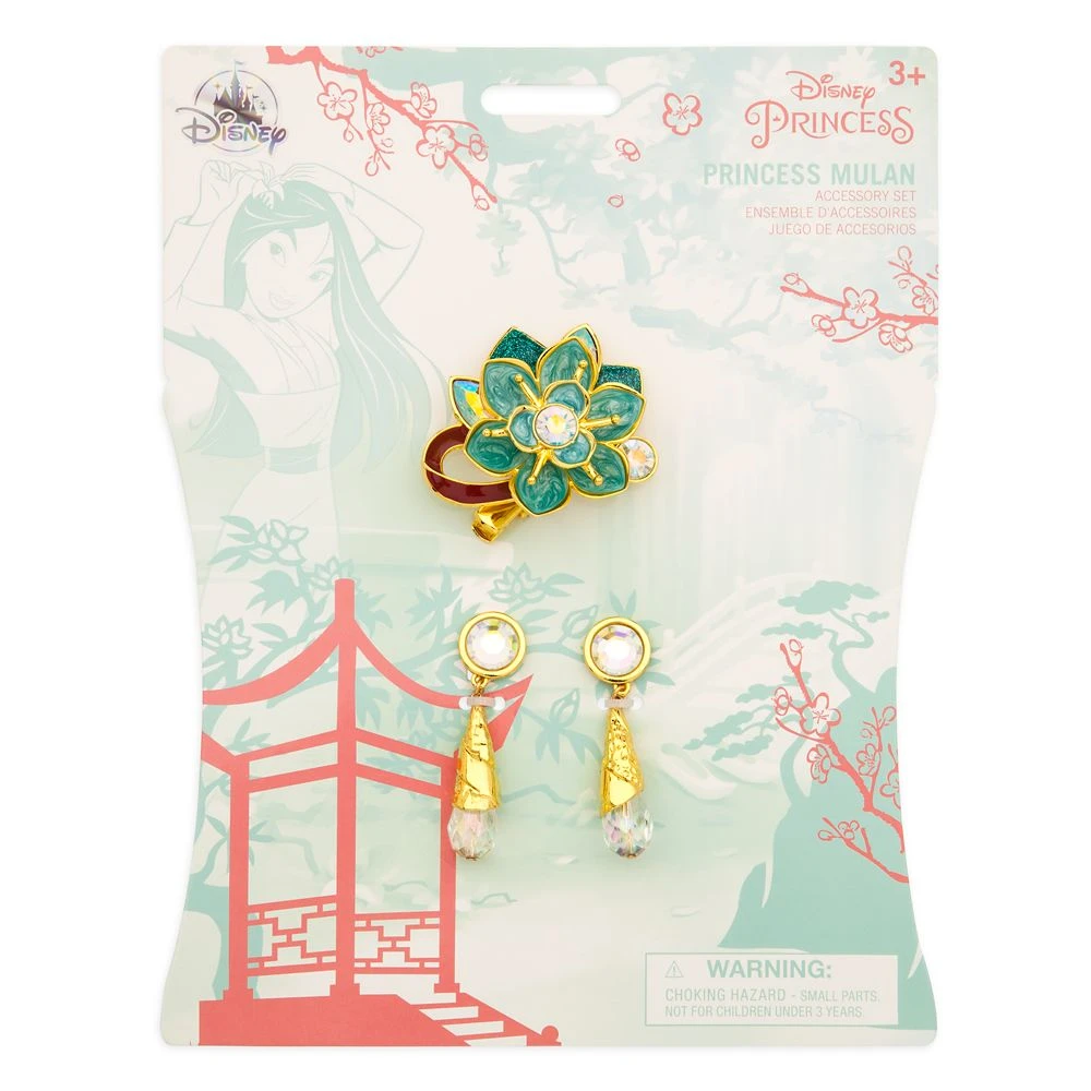 Disney Mulan Costume Accessory Set For Kids 2 Disney Mulan Costume Accessory Set For Kids - Image 2