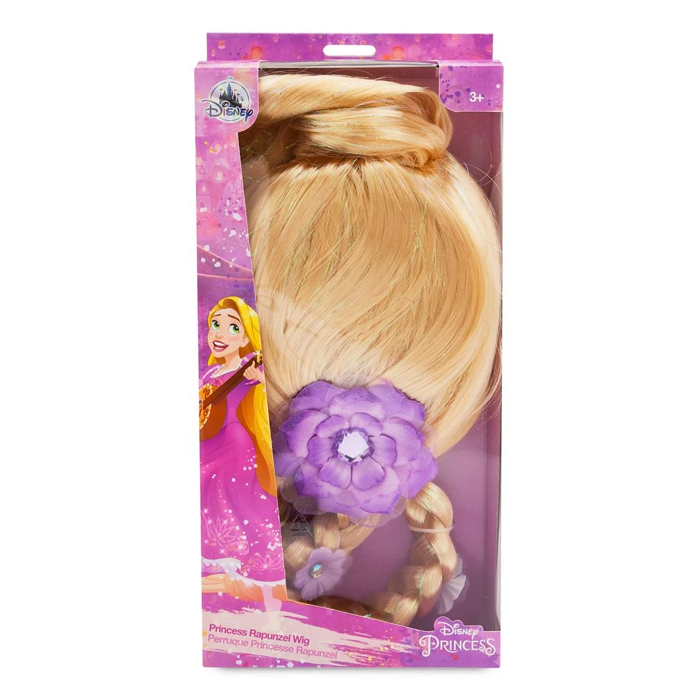 Disney Rapunzel Costume Wig With Braid – Tangled 4 Disney Rapunzel Costume Wig With Braid – Tangled - Image 4