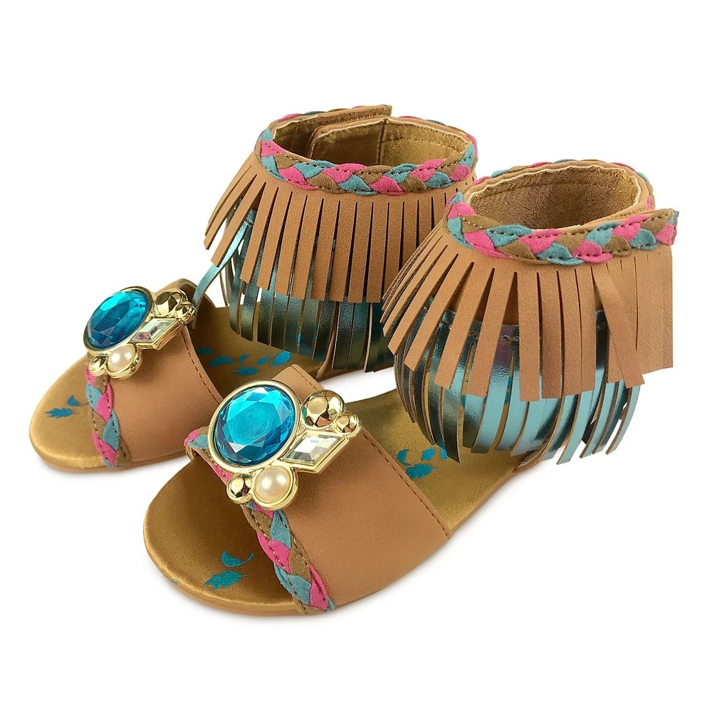 Disney Pocahontas Costume Sandals For Kids 2 Disney Pocahontas Costume Sandals For Kids - Image 2