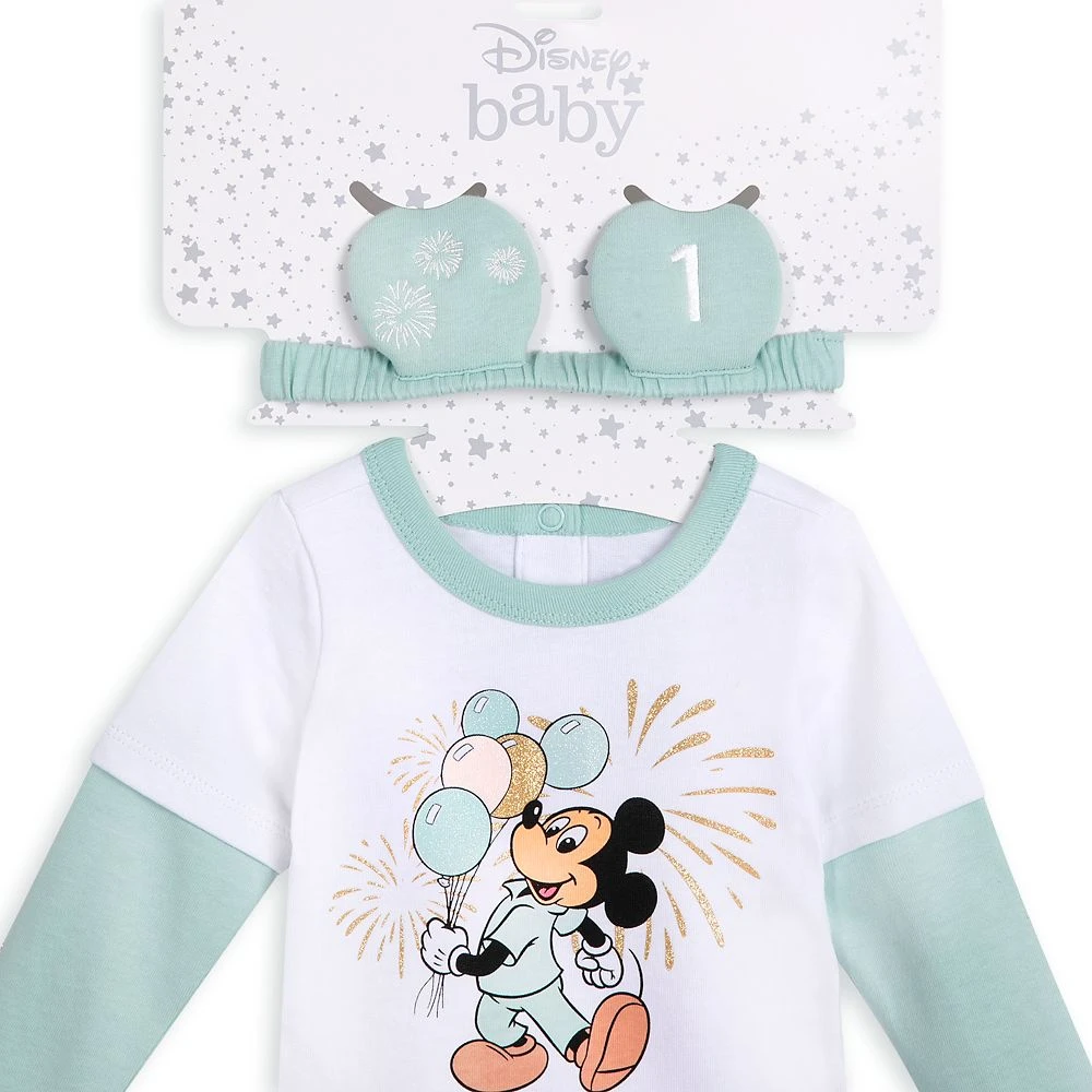 Disney Mickey Mouse First Birthday Layette Set 6 Disney Mickey Mouse First Birthday Layette Set - Image 6