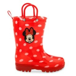 Disney Minnie Mouse Rain Boots For Kids -Fashion Clothing Store 4403047150021 2