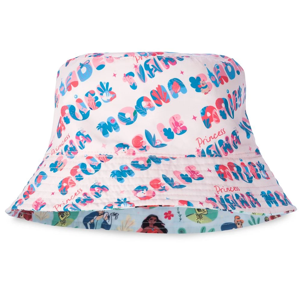 Disney Princess Reversible Bucket Hat For Kids 3 Disney Princess Reversible Bucket Hat For Kids - Image 3