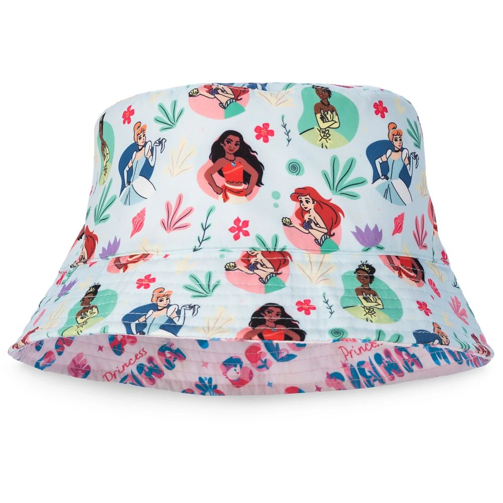 Disney Princess Reversible Bucket Hat For Kids 1 Disney Princess Reversible Bucket Hat For Kids