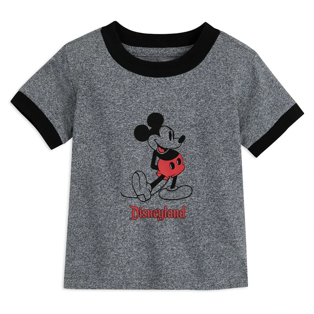 Mickey Mouse Standing Ringer T-Shirt For Baby – Disneyland 1 Mickey Mouse Standing Ringer T-Shirt For Baby – Disneyland