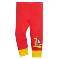 Disney Mickey Mouse 1st Birthday Bodysuit Set For Baby -Fashion Clothing Store 5000057340162 5