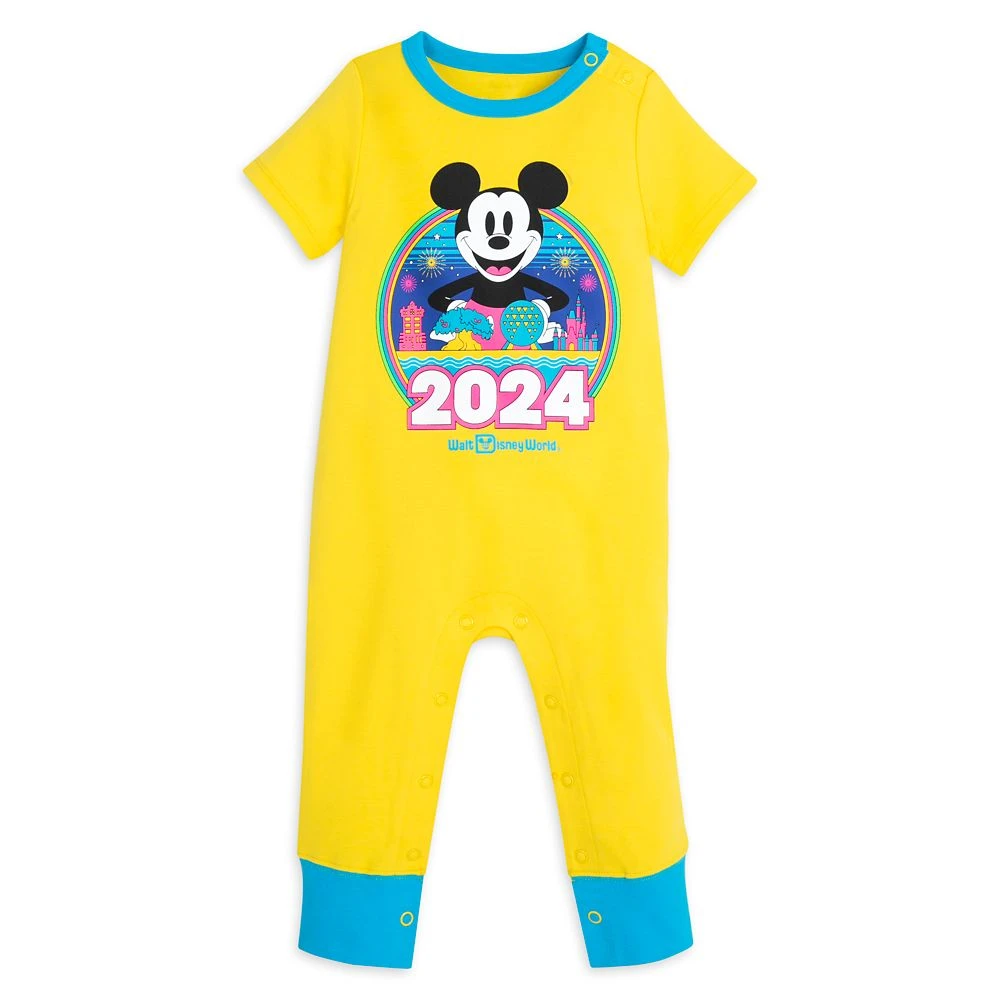 Mickey Mouse Bodysuit For Baby – Walt Disney World 2024 1 Mickey Mouse Bodysuit For Baby – Walt Disney World 2024