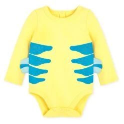 Disney Flounder Costume Bodysuit For Baby – The Little Mermaid -Fashion Clothing Store 5000059584093 2