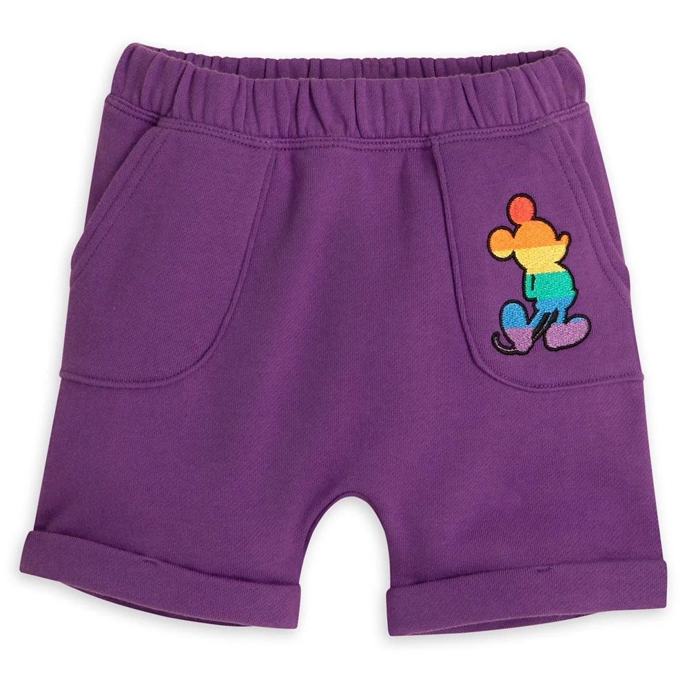 Mickey Mouse Icon Bodysuit And Shorts Set For Baby – Disney Pride Collection 5 Mickey Mouse Icon Bodysuit And Shorts Set For Baby – Disney Pride Collection - Image 5