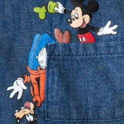 Disney Mickey Mouse And Friends Denim Dress For Baby -Fashion Clothing Store 5000106880320 4