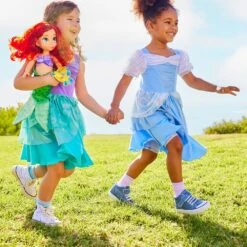Ariel Disney Story Play Dress For Kids – The Little Mermaid -Fashion Clothing Store 5002041400299 6