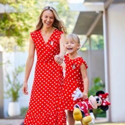 Disney Minnie Mouse Polka Dot Dress For Kids 11 Disney Minnie Mouse Polka Dot Dress For Kids -Fashion Clothing Store 5002107050225 5