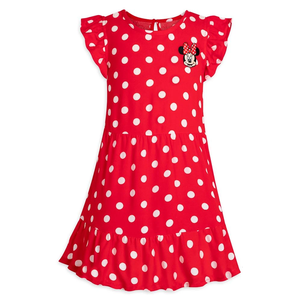 Disney Minnie Mouse Polka Dot Dress For Kids 1 Disney Minnie Mouse Polka Dot Dress For Kids