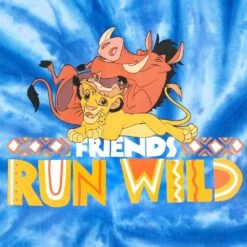 Disney The Lion King Tie-Dye Zip Hoodie For Boys -Fashion Clothing Store 5003057340356 3