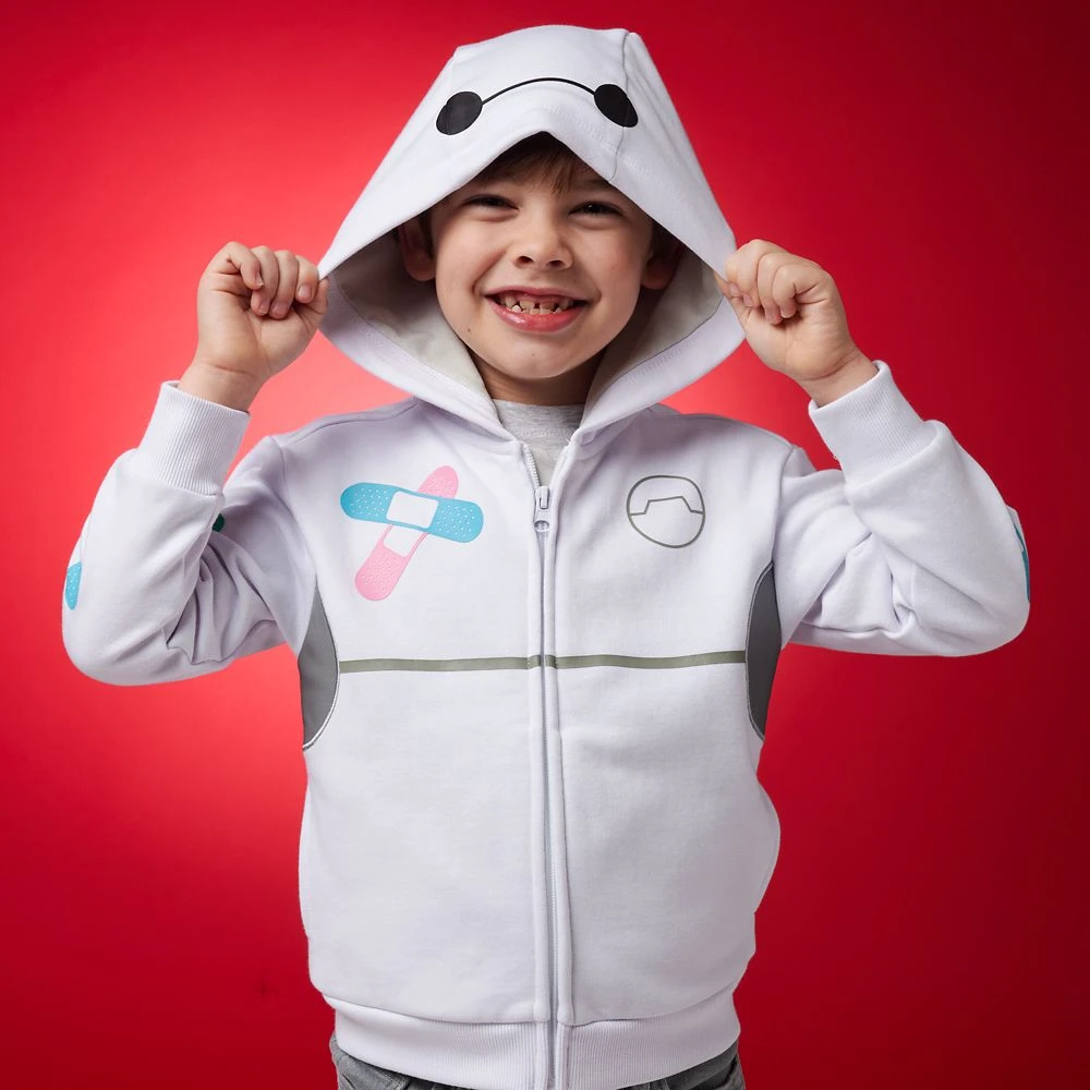Disney Baymax Zip Hoodie For Kids – Big Hero 6 2 Disney Baymax Zip Hoodie For Kids – Big Hero 6 - Image 2