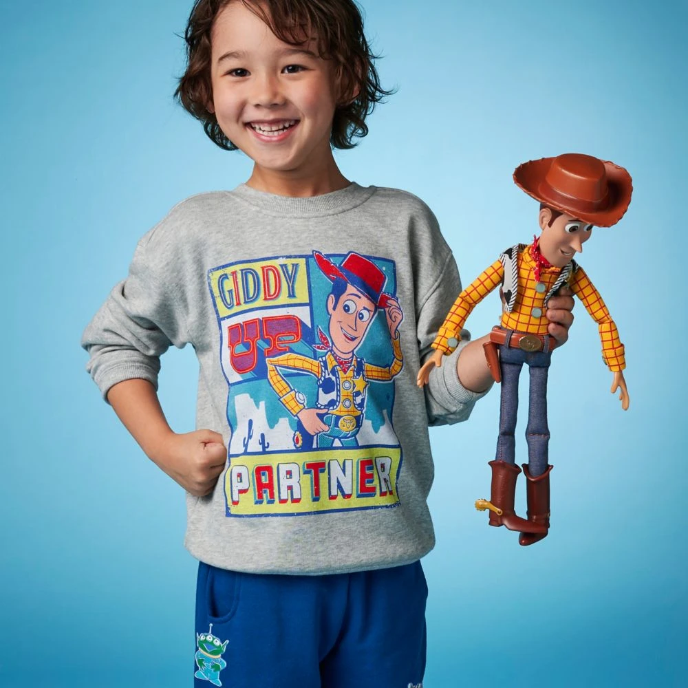 Disney Woody Pullover Sweatshirt For Kids – Toy Story 2 Disney Woody Pullover Sweatshirt For Kids – Toy Story - Image 2