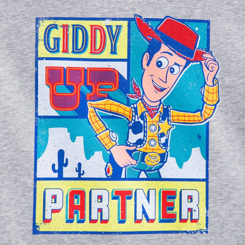 Disney Woody Pullover Sweatshirt For Kids – Toy Story 3 Disney Woody Pullover Sweatshirt For Kids – Toy Story - Image 3