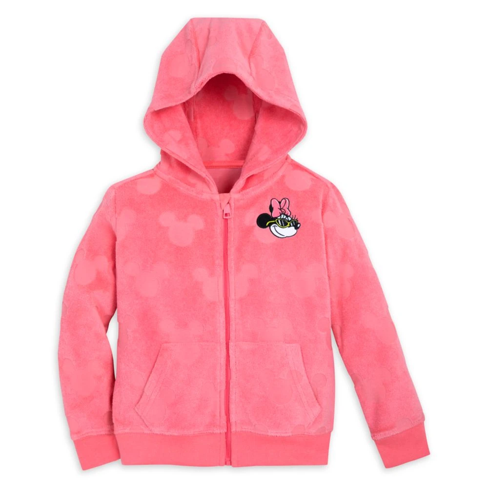 Disney Mickey And Minnie Mouse Burnout Zip Hoodie For Girls 1 Disney Mickey And Minnie Mouse Burnout Zip Hoodie For Girls
