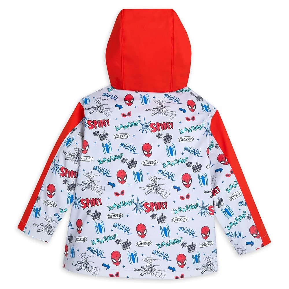 Disney Spidey And His Amazing Friends Rain Jacket For Kids 2 Disney Spidey And His Amazing Friends Rain Jacket For Kids - Image 2