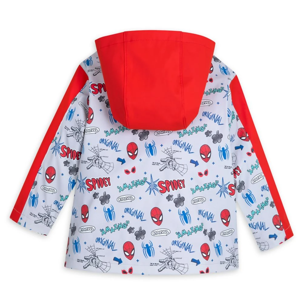 Disney Spidey And His Amazing Friends Rain Jacket For Kids 3 Disney Spidey And His Amazing Friends Rain Jacket For Kids - Image 3