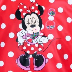 Disney Minnie Mouse Hooded Rain Jacket For Girls -Fashion Clothing Store 5004057540228 4