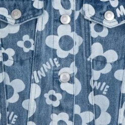 Disney Minnie Mouse Floral Denim Jacket For Girls -Fashion Clothing Store 5004106880229 5